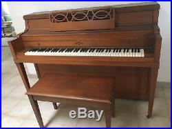 Upright Piano Cable-Nelson with bench recently tuned plays great