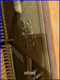 Upright Piano Everett Cable Nelson