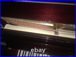 Upright Piano Story and Clark QRS CD Player Piano /Tonk Bench