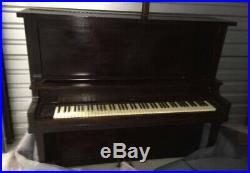 Upright Piano by Gulbransen with bench and music stand