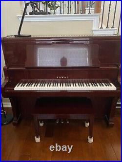 Upright piano Kawai model BL 71, 52'', made in Japan, year 1978