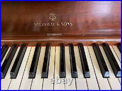 Upright piano Steinway year 1940