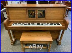 Used Aeolian Player Upright Piano with Bench and 20 Rolls