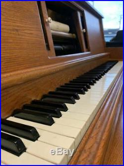 Used Aeolian Player Upright Piano with Bench and 20 Rolls