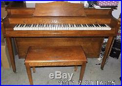 Used Melodigrand Upright Piano & Bench Nice Shape Great For Students Pickup Only