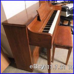 Used Melodigrand Upright Piano & Bench Nice Shape Great For Students Pickup Only
