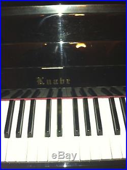 Used Shiny Black Knabe Upright Piano For Sale $2800