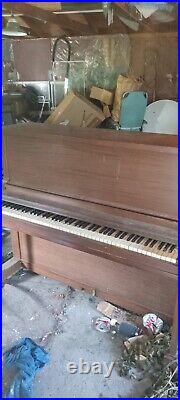 Used Sohmer piano, No. 193707, Style 45sk, Finish Walnut