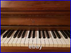 Used Sohmer piano, No. 193707, Style 45sk, Finish Walnut