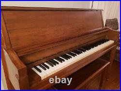 Used Sohmer piano, No. 193707, Style 45sk, Finish Walnut