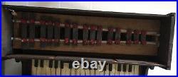 VERY RARE Antique Early Faux Rosewood Schoenhut Childs Toy Piano Upright Plays