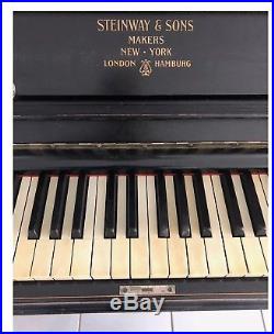 Vintage 1909 Steinway & Sons Upright PianoGORGEOUS