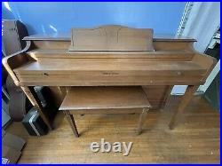 Vintage Andrew Kohler upright piano