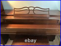 Vintage Baldwin Acrosonic Spinet Piano 1946