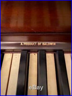 Vintage Baldwin Acrosonic upright piano