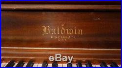 Vintage Baldwin Upright Piano Cincinnati 1890s