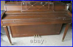 Vintage Chicago LYON HEALY Upright Spinet Piano withbench stool