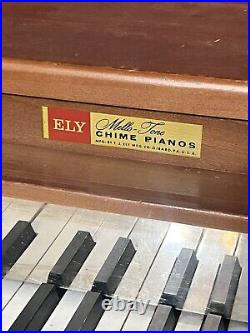 Vintage Ely Mello Tone Upright 30 Key Miniature Kids' Piano Working