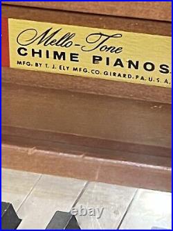 Vintage Ely Mello Tone Upright 30 Key Miniature Kids' Piano Working