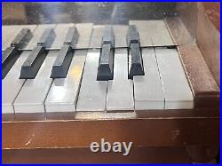 Vintage Ely Mello Tone Upright 30 Key Miniature Kids' Piano Working