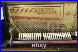 Vintage Emerson Upright Piano Style B Emerson Piano Co Antique 1886-1899 Est