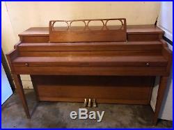 Vintage Gulbransen Piano with matching bench