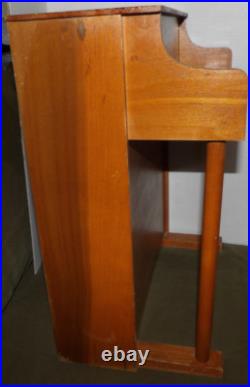 Vintage Jaymar Child's Wooden Upright Piano 25 keys USA NY & Bench Works Vintage Jaymar Child's Wooden Upright Piano 25 keys USA NY & Bench Works