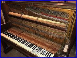 Vintage Mason & Hamlin Upright Piano, gorgeous Mahogany, great sound and action