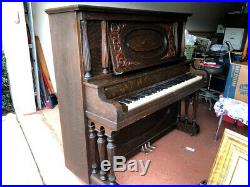 Vintage Meister Grand Upright Piano Rothschild and Company 1913