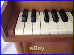 Vintage Schoenhut Childs Toy Piano Upright Working Rare 25 Keys AWESOME