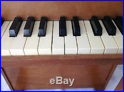 Vintage Schoenhut Childs Toy Piano Upright Working Rare 25 Keys AWESOME