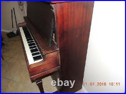 Vintage Upright Piano 1920's Jacobs Brothers from New York Good Condition 55762