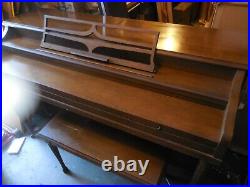 Vintage Upright Piano by by Schafer & Sons made in America by American Craftsmen