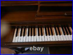 Vintage Upright Piano by by Schafer & Sons made in America by American Craftsmen