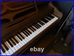 Vintage Upright Piano by by Schafer & Sons made in America by American Craftsmen