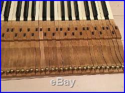 Vintage Upright/Vertical Wurlitzer Piano Keys, Complete set of 88