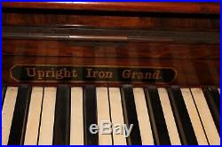 Vintage W G Wernam Upright Piano