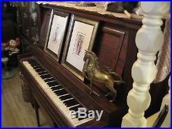 Vose and Sons Antique Upright Grand