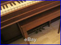 Vose and Sons Antique Upright Grand