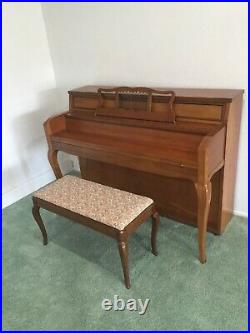 WEBER Mid-Century Upright Piano 1950 1960's