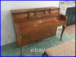 WEBER Mid-Century Upright Piano 1950 1960's