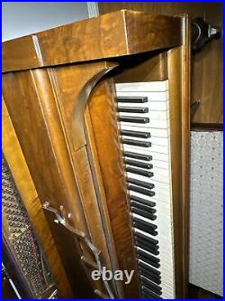 WM Knabe & Co. Upright Antique Piano Lacquered Walnut # 136724 LOCAL PICK