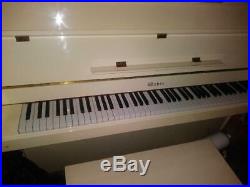 Weber Off White Upright Piano Moving Sale - Great for a church or student