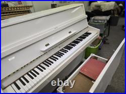 Weber Piano white with bench