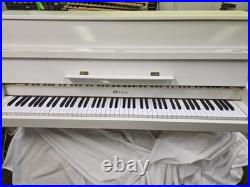 Weber Piano white with bench