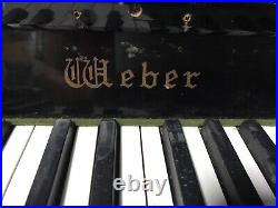 Weber upright piano