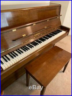 Well Maintained Yamaha Upright Piano 45 P2F with Storage Bench, LOCAL PICKUP