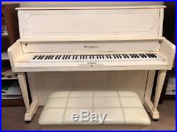 White Otto Altenburg Upright Piano