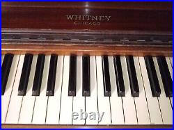 Whitney Upright Piano CHICAGO benefits charity