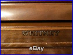 Whitney by Kimball upright Piano